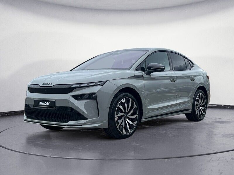 Grau Gebraucht 2025 Skoda Enyaq iV SportLine SUV | 54.990 € (Fairer Preis) - Bild 1/4