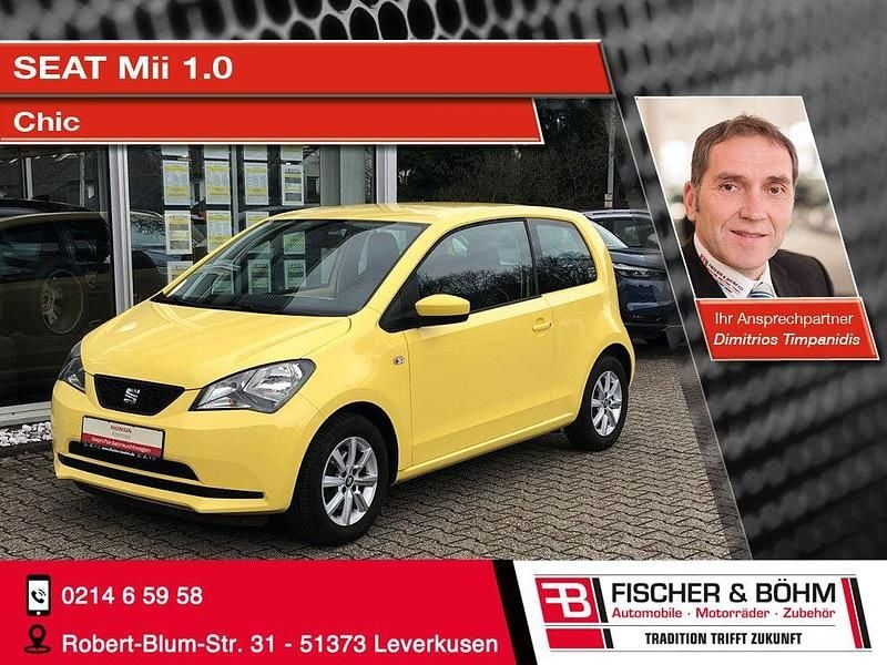 Second-hand Seat Mii Chic 60 CP (44 kW) 2016 Galben Hatchback