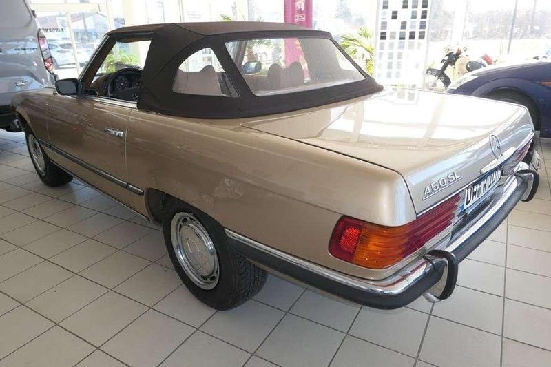 Gebraucht Mercedes SL450 194 PS (142 kW) 1973 Braunbeige metallic Cabrio