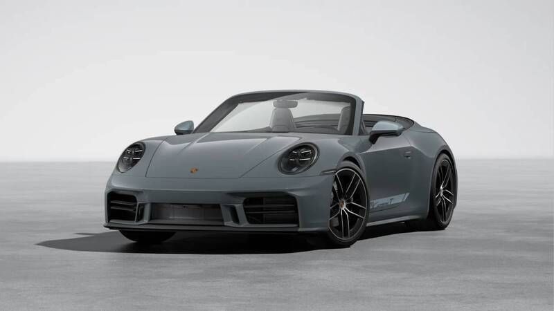 Schiefergrau neo Neu 2025 Porsche 911 Carrera T Cabrio | 186.523 € (Teuer) - Bild 1/4
