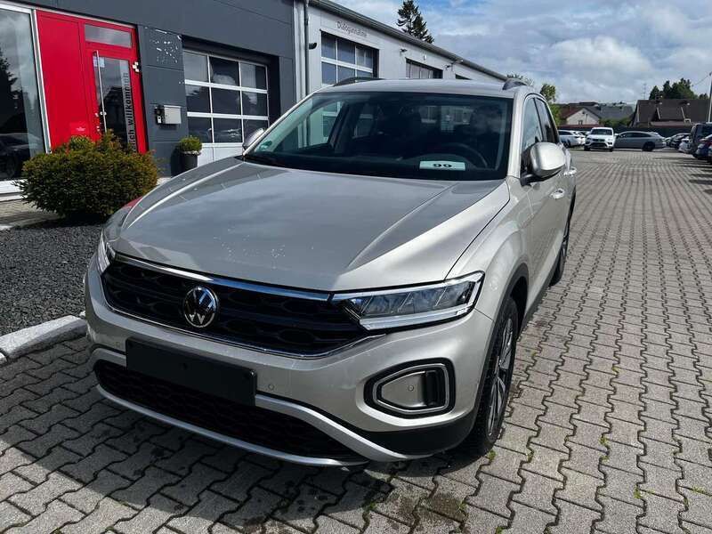 Ivory silver metallic Gebraucht 2024 VW T-Roc R SUV | 27.999 € (Guter Preis) - Bild 1/3