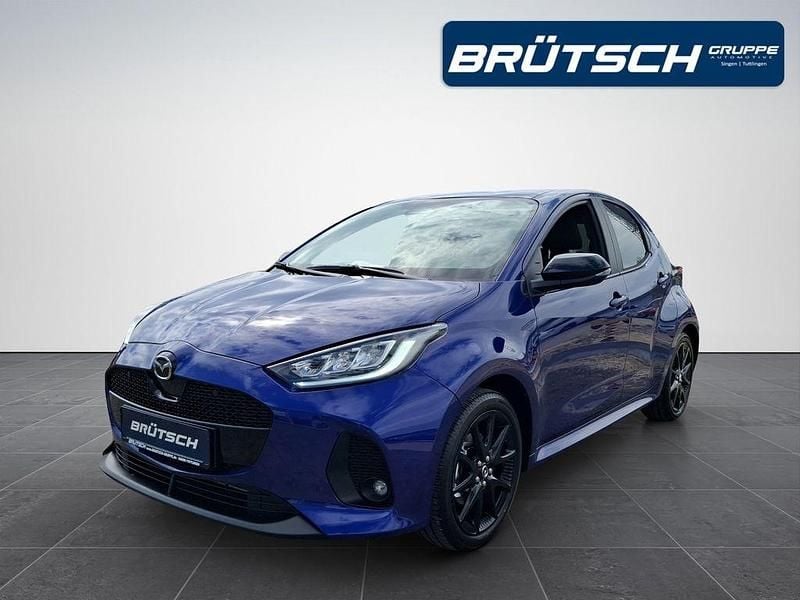 Glass blue metallic Neu 2025 Mazda 2 Homura-Line Limousine | 26.790 € (Fairer Preis) - Bild 1/4