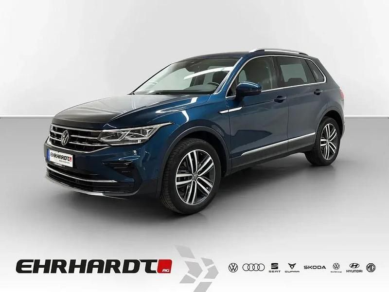 Blau Gebraucht 2023 VW Tiguan Elegance SUV | 37.690 € (Fairer Preis) - Bild 1/3