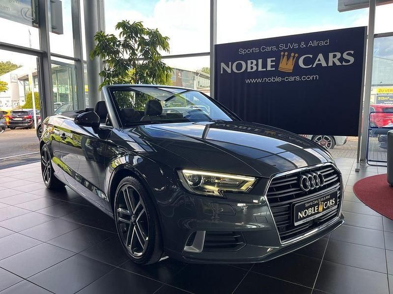 Grau Gebraucht 2019 Audi A3 Cabriolet Sport Cabrio | 27.590 € (Teuer) - Bild 1/4