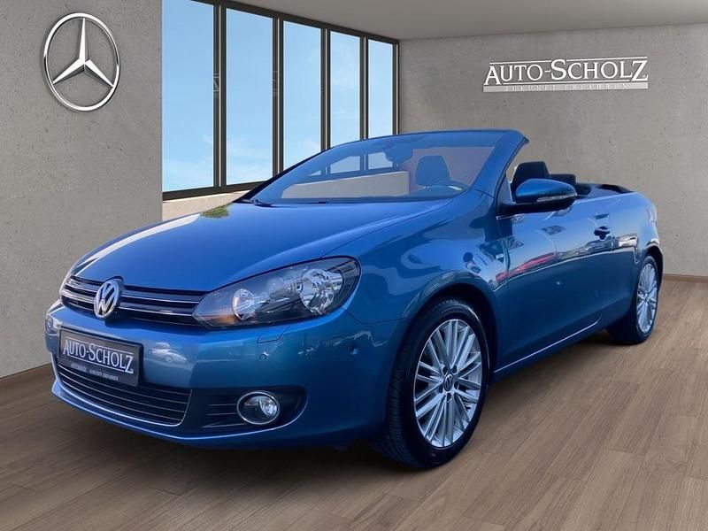 Gebraucht VW Golf Cabriolet Basis 160 PS (117 kW) 2015 Blau Cabrio