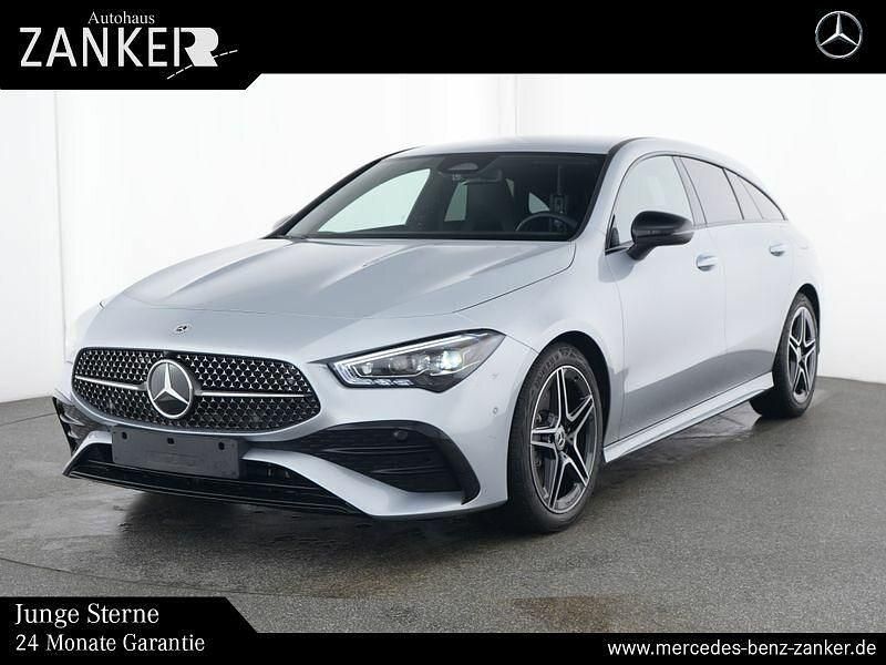 Lack hightechsilber Gebraucht 2025 Mercedes CLA200 Shooting Brake AMG Kombi | 35.800 € - Bild 1/4
