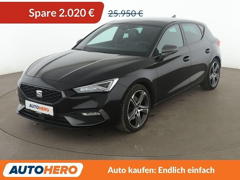Gebraucht Seat Leon FR 150 PS (110 kW) 2022 Schwarz Limousine