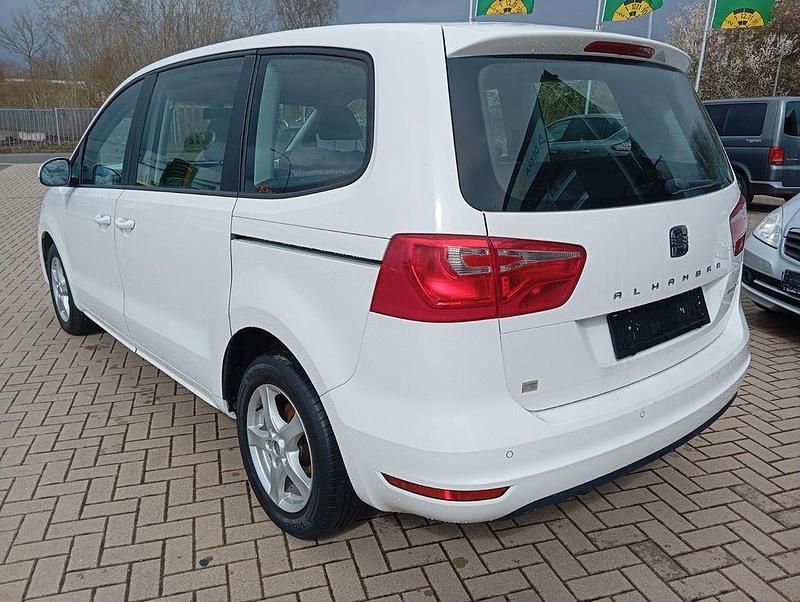 Gebraucht Seat Alhambra Reference 116 PS (85 kW) 2013 Weiß Van / Kleinbus
