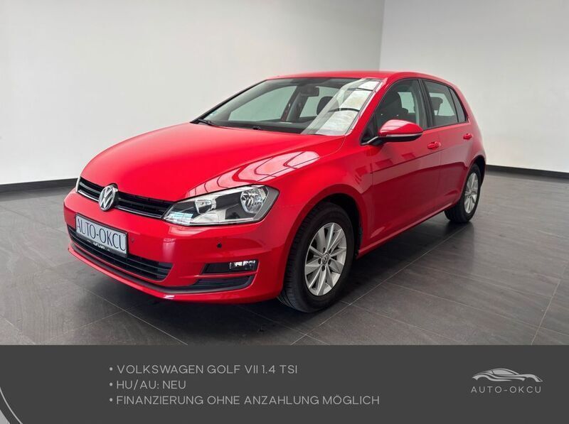 Rot Gebraucht 2017 VW Golf VII Comfortline Limousine | 10.500 € (Superpreis) - Bild 1/4