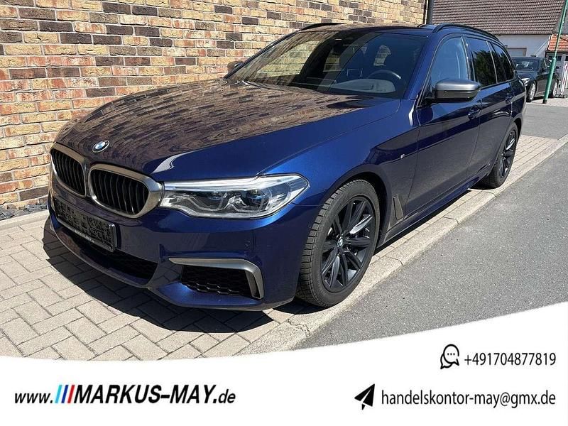 Mediterranblau metallic Gebraucht 2019 BMW 550 Kombi | 28.999 € (Superpreis) - Bild 1/4