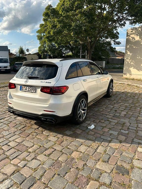 Gebraucht Mercedes GLC63 AMG AMG 510 PS (375 kW) 2020 Weiß SUV