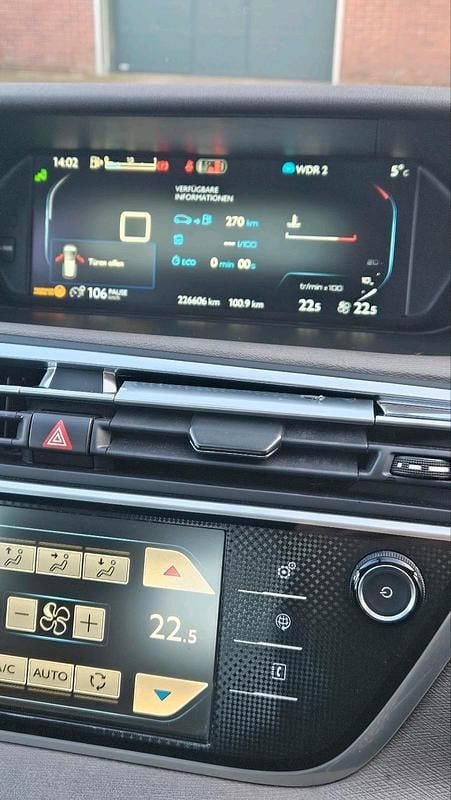 Gebraucht Citroën C4 Picasso 116 PS (85 kW) 2014 Grau Van / Kleinbus