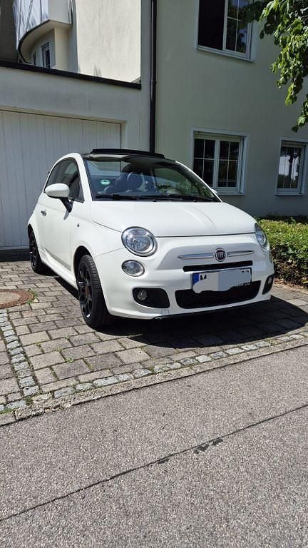 Weiß Gebraucht 2013 Fiat 500C Cabrio | 5.725 € (Fairer Preis) - Bild 1/4