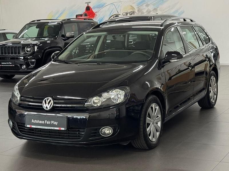 Gebraucht VW Golf VI 105 PS (77 kW) 2010 Schwarz Kleinwagen