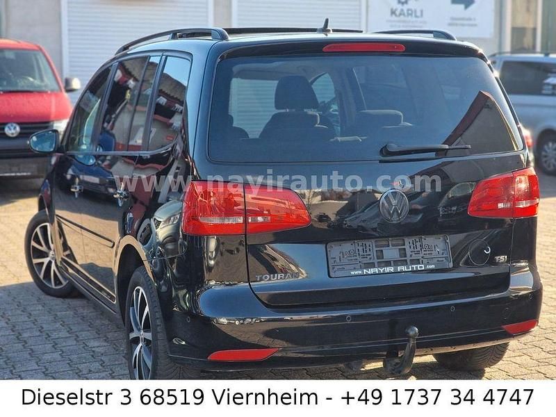 Gebraucht VW Touran Comfortline 140 PS (102 kW) 2010 Schwarz Van / Kleinbus