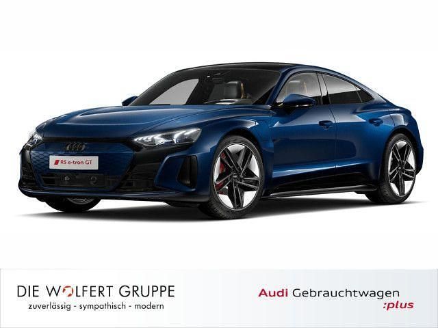 Ascariblau metallic Gebraucht 2024 Audi RS e-tron GT Ambiente Limousine | 127.980 € - Bild 1/4