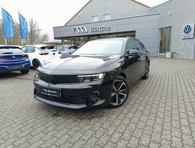 Gebraucht Opel Astra Ultimate 131 PS (96 kW) 2024 Lackierung schwarz perla nera/typ aussenverkleidung metallic perlmutt Kombi
