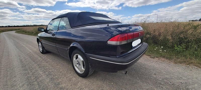 Gebraucht Saab 900 Cabriolet 144 PS (105 kW) 1996 Blau Cabrio