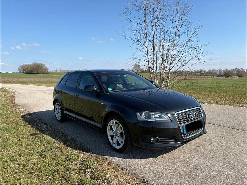 Gebraucht Audi A3 S-Line 170 PS (125 kW) 2010 Schwarz Kleinwagen
