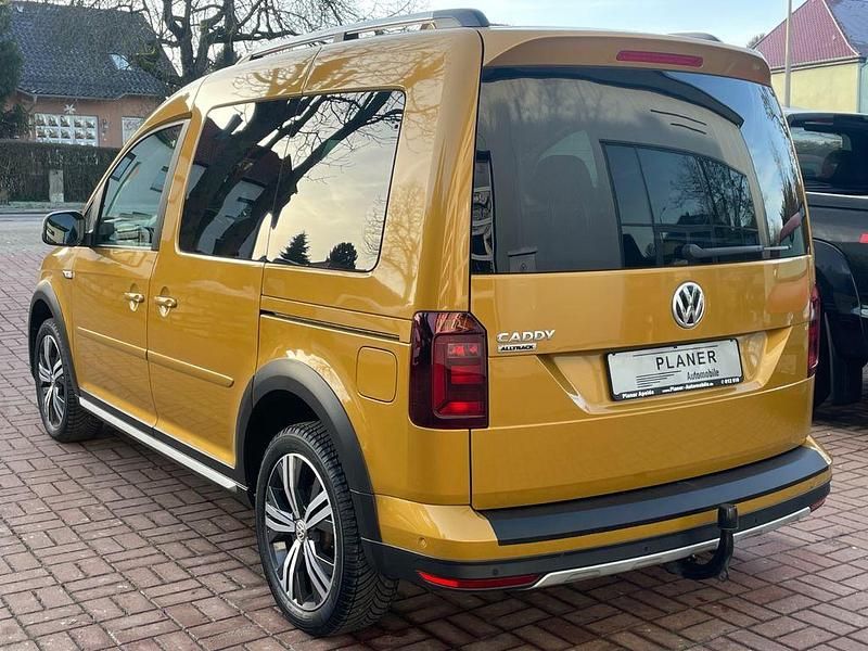 Gebraucht VW Caddy 131 PS (96 kW) 2020 Gelb Van / Kleinbus