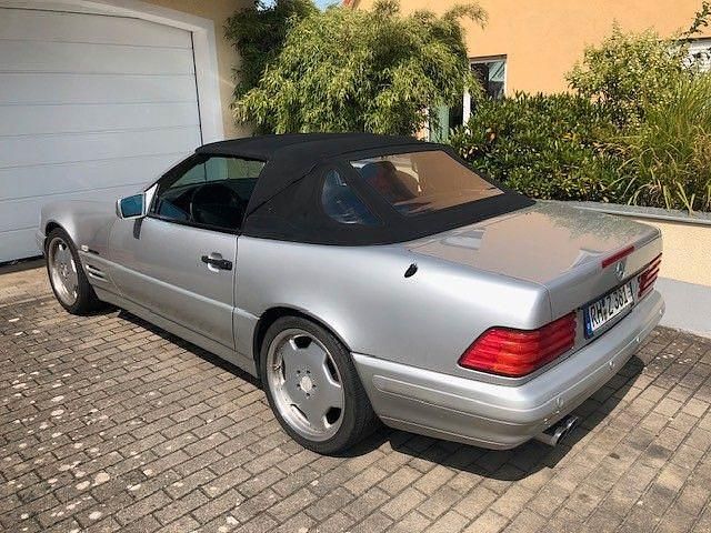 Gebraucht Mercedes SL320 231 PS (169 kW) 1997 Silber Cabrio