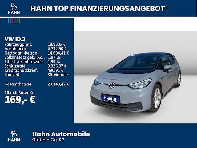 Gebraucht VW ID.3 Pure 110 kW (150 PS) 2022 Mondsteingrau Kleinwagen