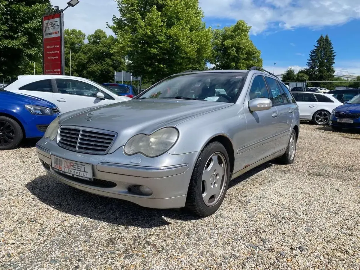 Gebraucht Mercedes C240 Elegance 170 PS (125 kW) 2003 Silber Kombi
