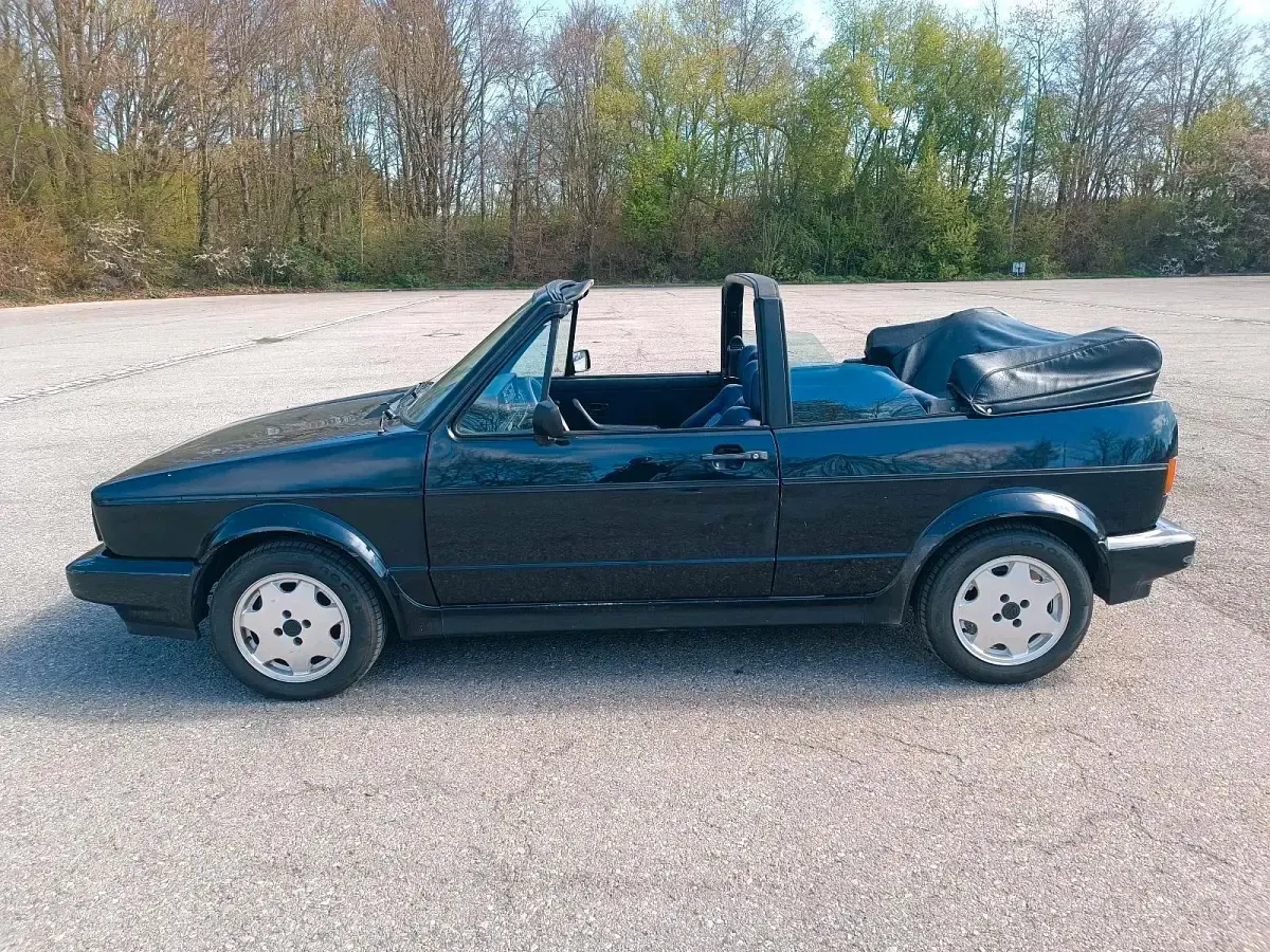 Gebraucht VW Golf Cabriolet Karmann 98 PS (72 kW) 1990 Blau Cabrio