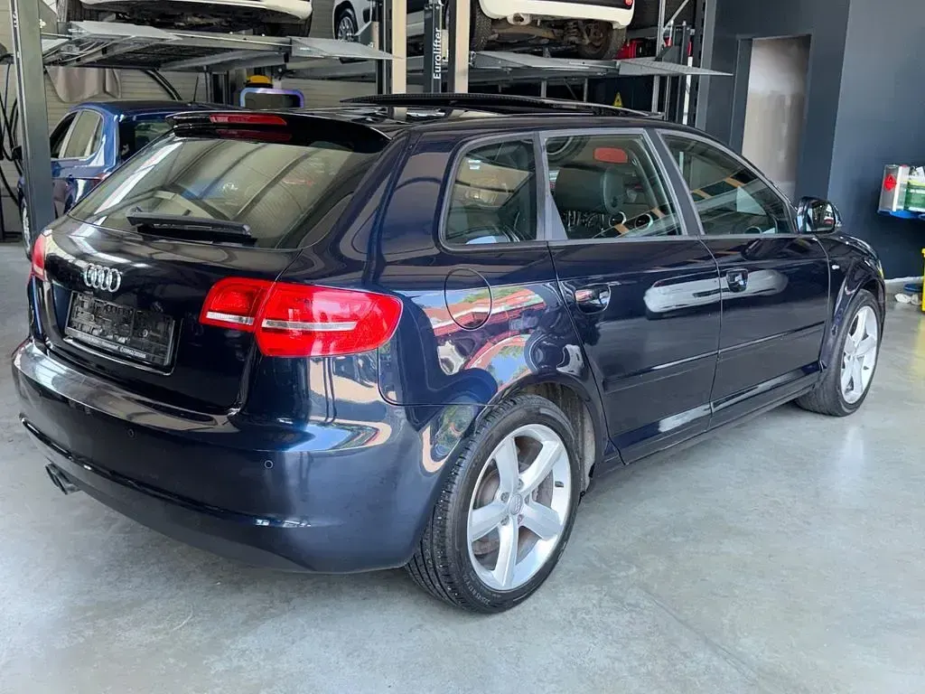Gebraucht Audi A3 S-Line 125 PS (91 kW) 2009 Blau Kleinwagen