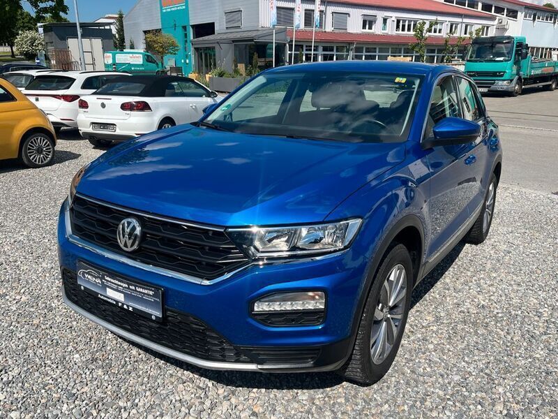 Blau Gebraucht 2019 VW T-Roc Style SUV | 20.499 € (Fairer Preis) - Bild 1/4