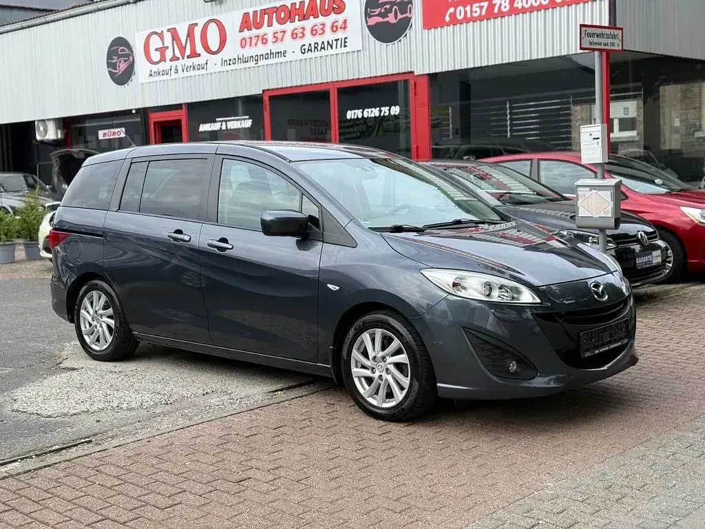 Gebraucht Mazda 5 Center-Line 116 PS (85 kW) 2011 Grau Van / Kleinbus