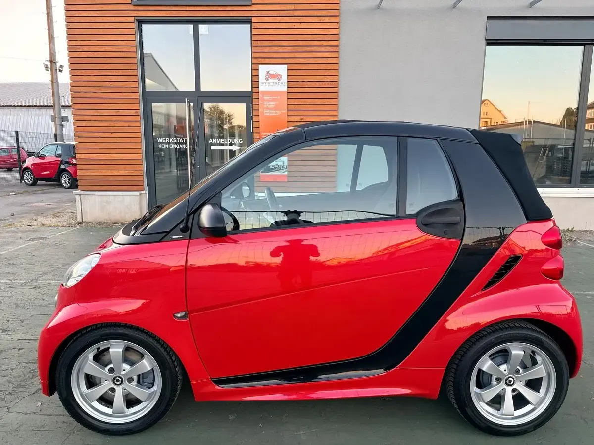 Gebraucht Smart ForTwo Cabrio 71 PS (52 kW) 2012 Rot Cabrio
