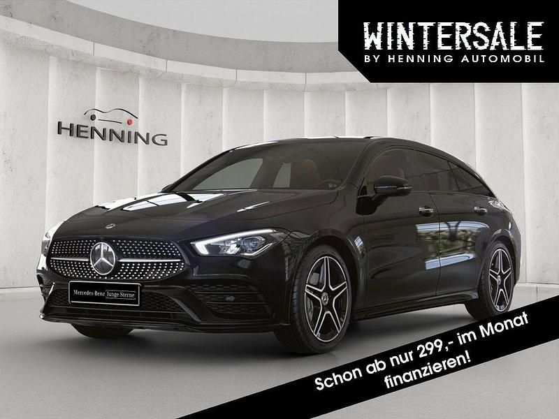 Schwarz Gebraucht 2020 Mercedes CLA200 AMG Limousine | 28.770 € (Etwas zu teuer) - Bild 1/4