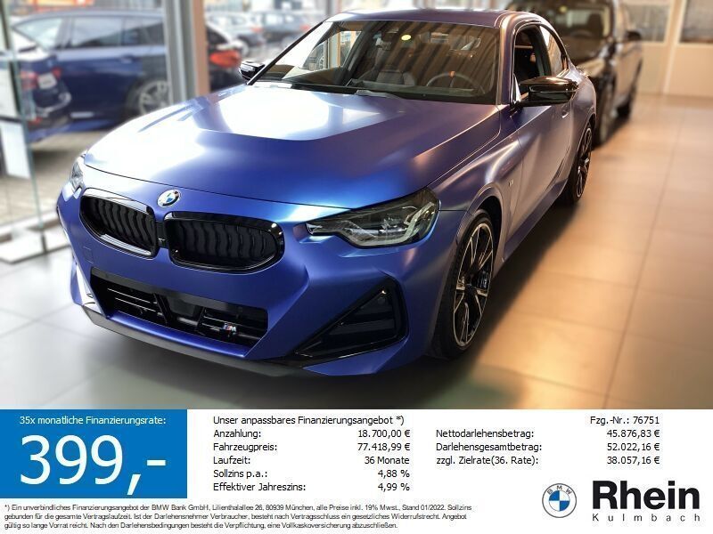 Neu 2024 BMW M240 M Sport Coupé | 62.135 € (Fairer Preis) - Bild 1/4