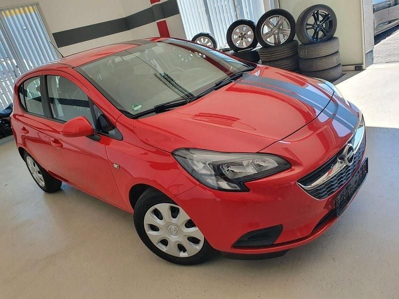 Second-hand Opel Corsa Edition 90 CP (66 kW) 2017 Roșu Hatchback