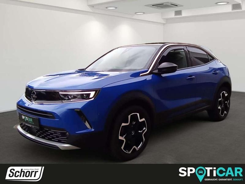 Perl blau (metallic) (metallic) Gebraucht 2021 Opel Mokka Ultimate SUV | 18.990 € (Guter Preis) - Bild 1/4