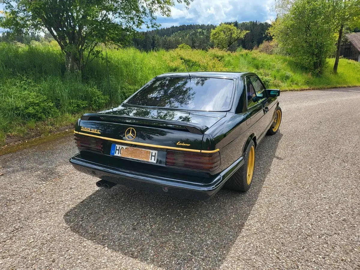 Gebraucht Mercedes 560 299 PS (219 kW) 1990 Schwarz Coupé