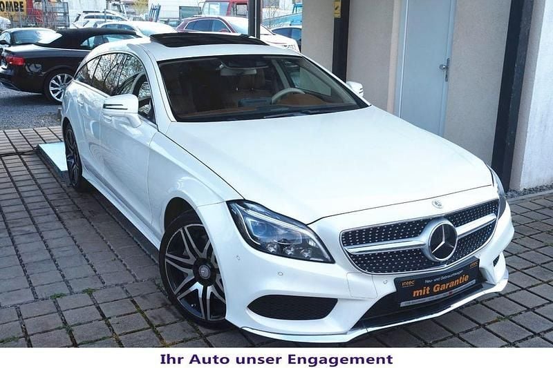 Weiß Gebraucht 2016 Mercedes CLS500 Shooting Brake AMG line Kombi | 31.650 € (Fairer Preis) - Bild 1/4