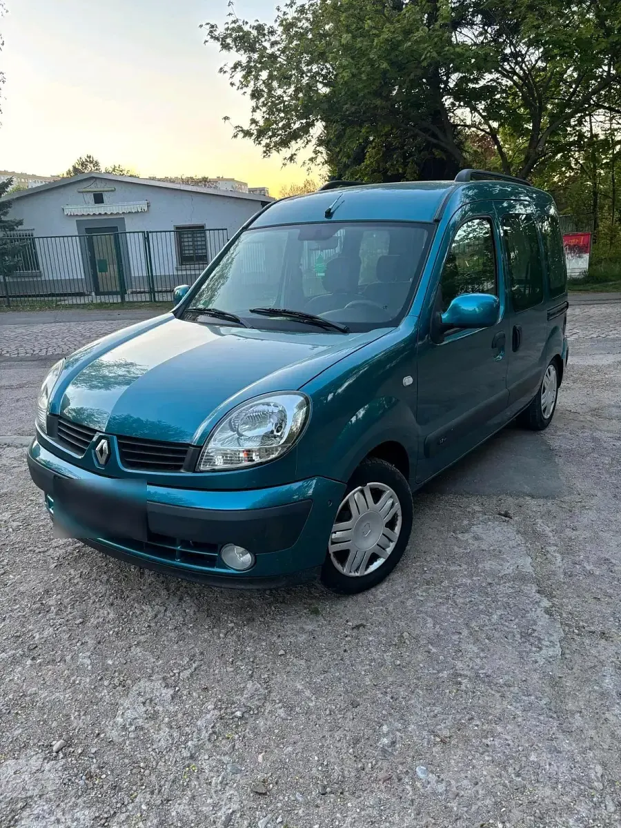 Usata Renault Kangoo 75 CV (55 kW) 2007 Verde Monovolume