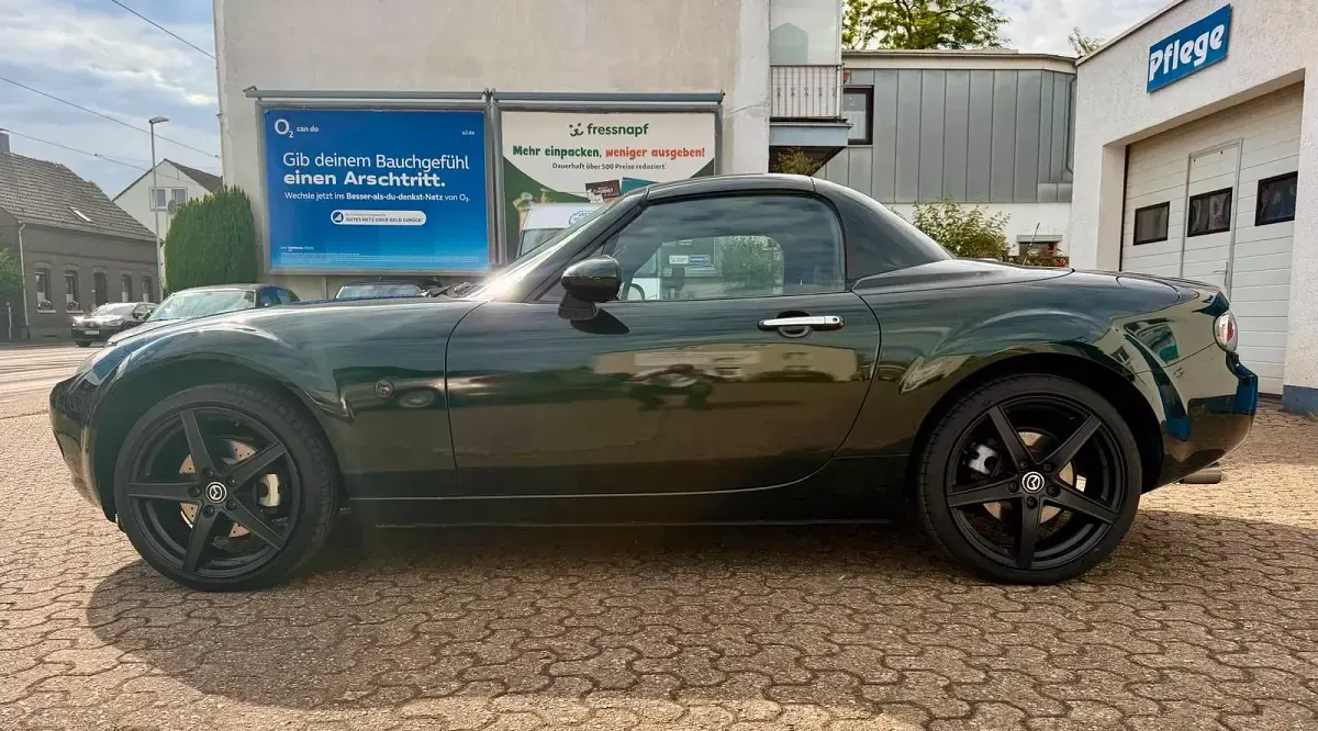 Gebraucht Mazda MX5 126 PS (92 kW) 2007 Grün Cabrio