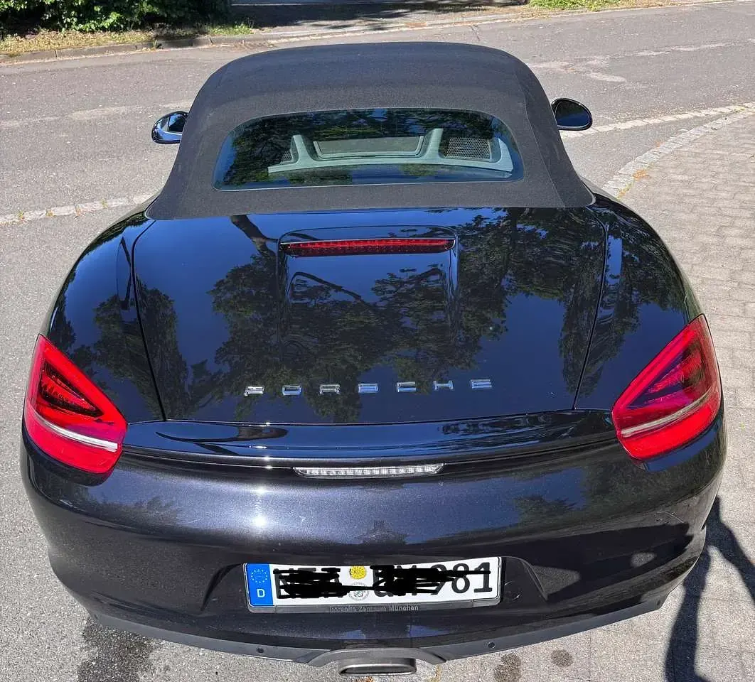 Gebraucht Porsche Boxster 265 PS (194 kW) 2012 Schwarz Cabrio