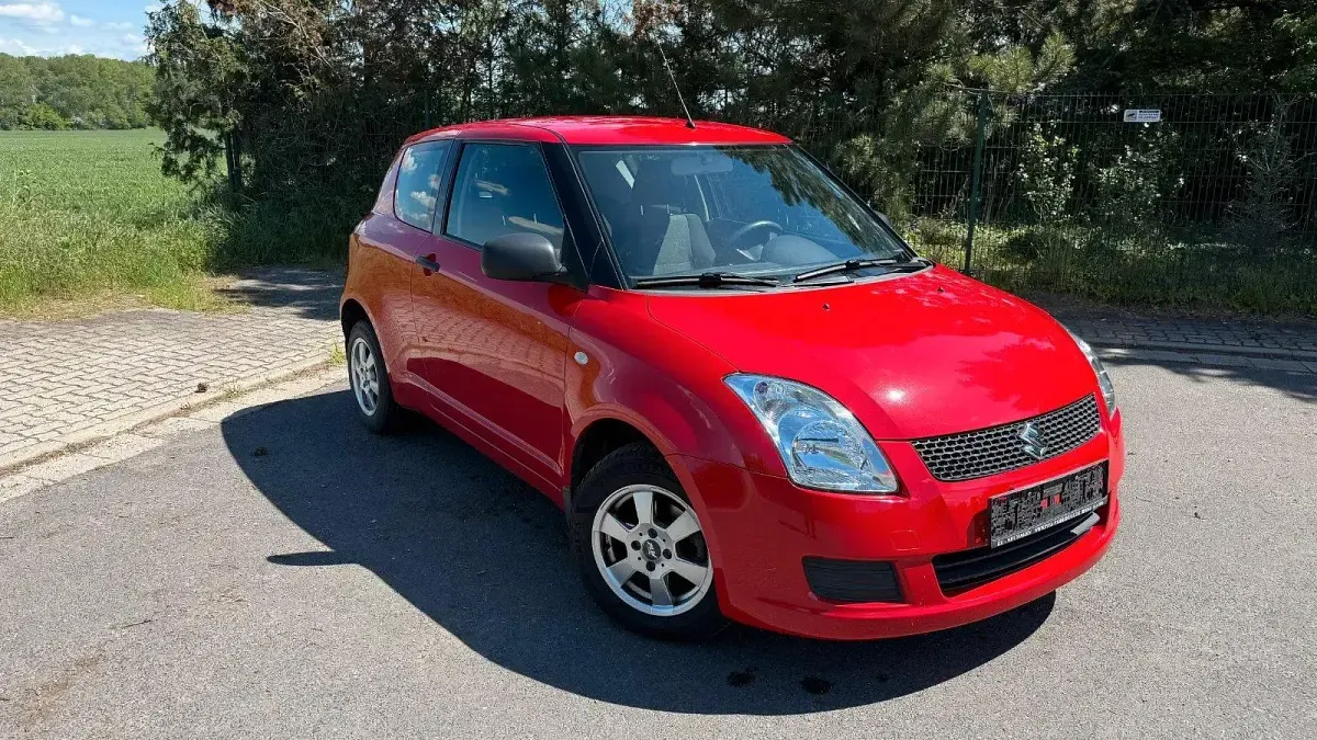 Gebraucht Suzuki Swift 92 PS (67 kW) 2008 Rot Kleinwagen