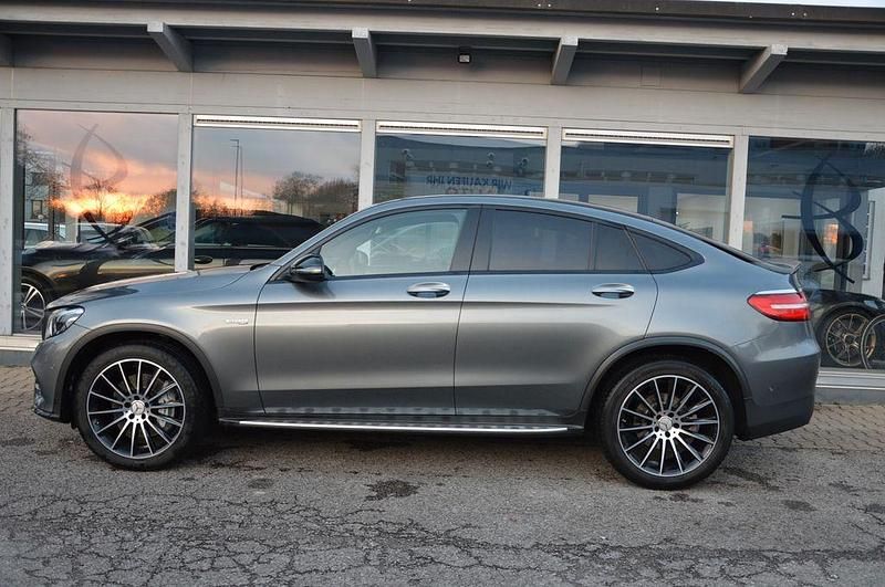Gebraucht Mercedes GLC43 AMG AMG 367 PS (269 kW) 2018 Selenitgrau  metalliclack Coupé