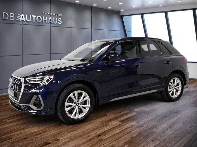 Blau Gebraucht 2022 Audi Q3 S-Line SUV | 30.960 € (Guter Preis) - Bild 1/4