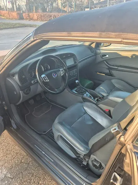 Gebraucht Saab 9-3 Cabriolet Aero 209 PS (153 kW) 2005 Schwarz Cabrio