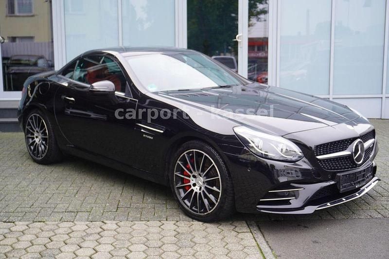 Schwarz Gebraucht 2017 Mercedes SLC43 AMG AMG Coupé | 41.999 € (Teuer) - Bild 1/4