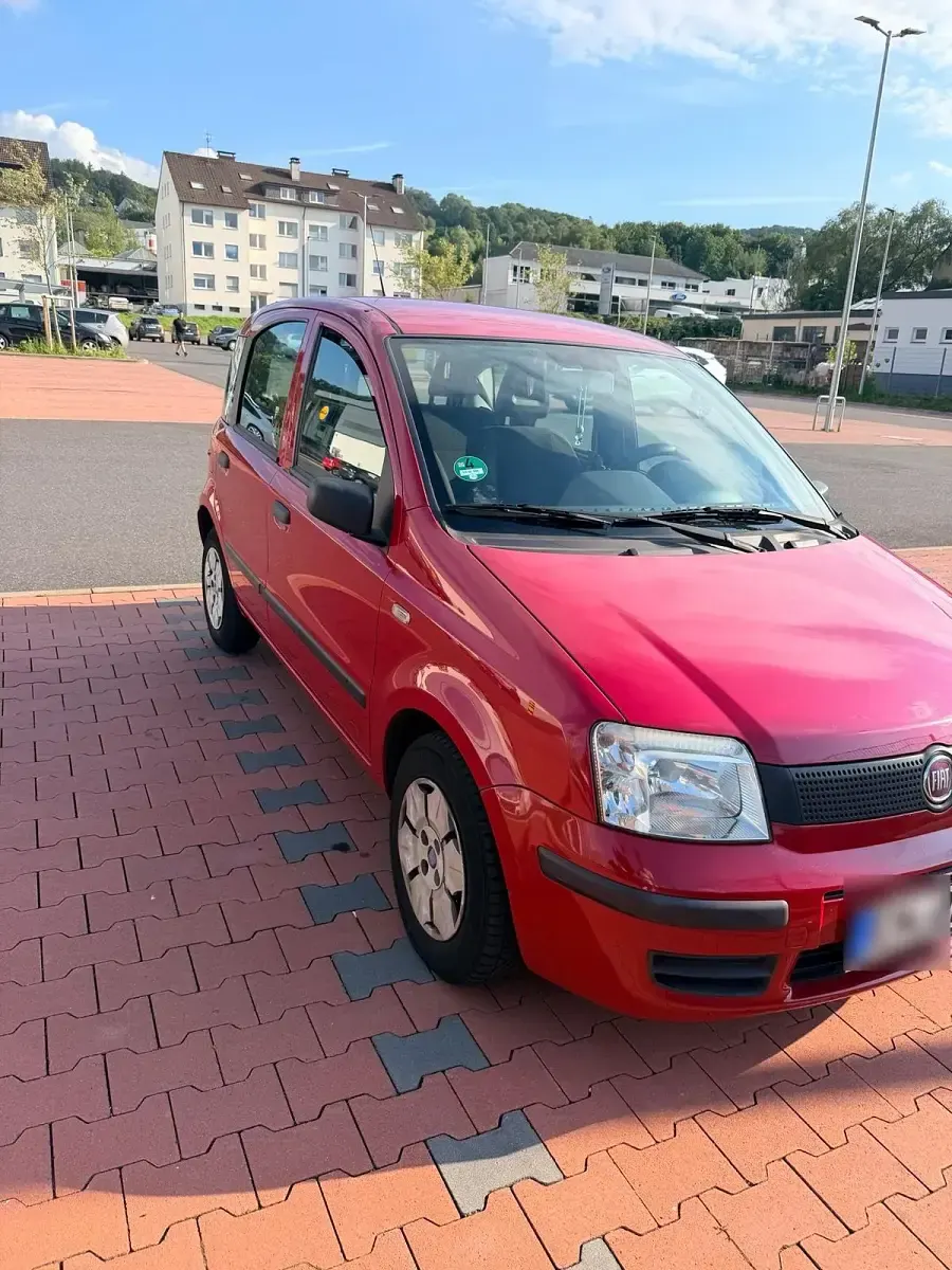 Gebraucht Fiat Panda 54 PS (39 kW) 2009 Rot Kleinwagen