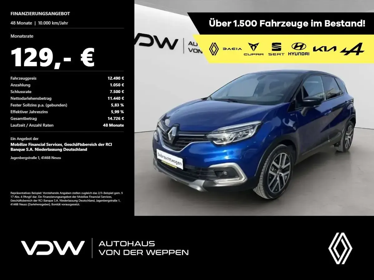 Gebraucht Renault Captur Version S 150 PS (110 kW) 2018 SUV
