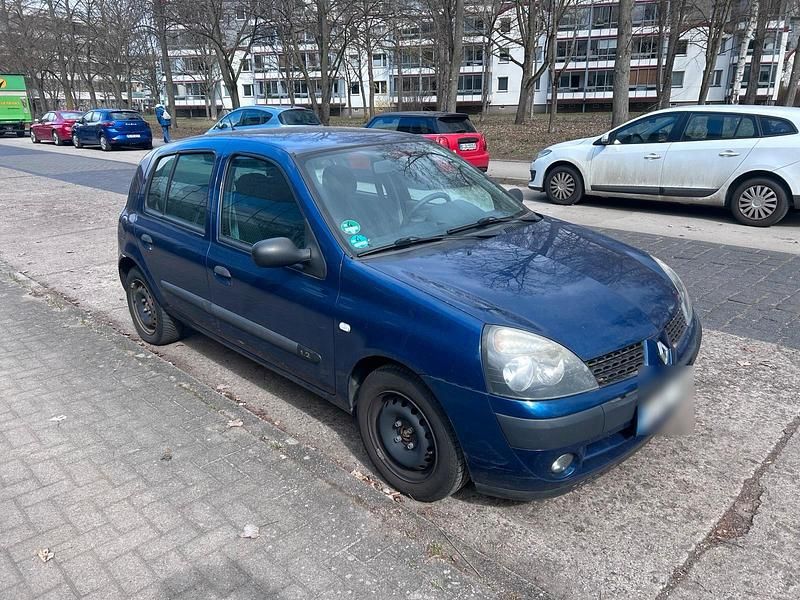 Gebraucht Renault Clio II 60 PS (44 kW) 2003 Blau Kleinwagen