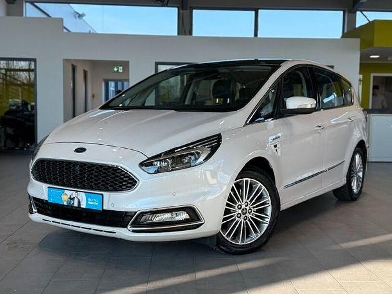 Gebraucht Ford S-MAX Vignale 239 PS (175 kW) 2018 Weiß Van / Kleinbus